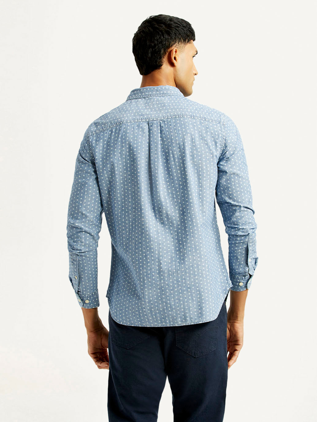 Men's Printed Slim Fit Shirt