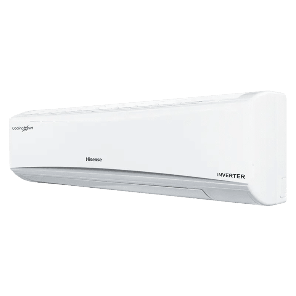 Hisense Cooling Expert 5 in 1 Convertible 1 Ton 3 Star Inverter Split AC with Auto Cleanser (Copper Condenser, ATC353HIB)