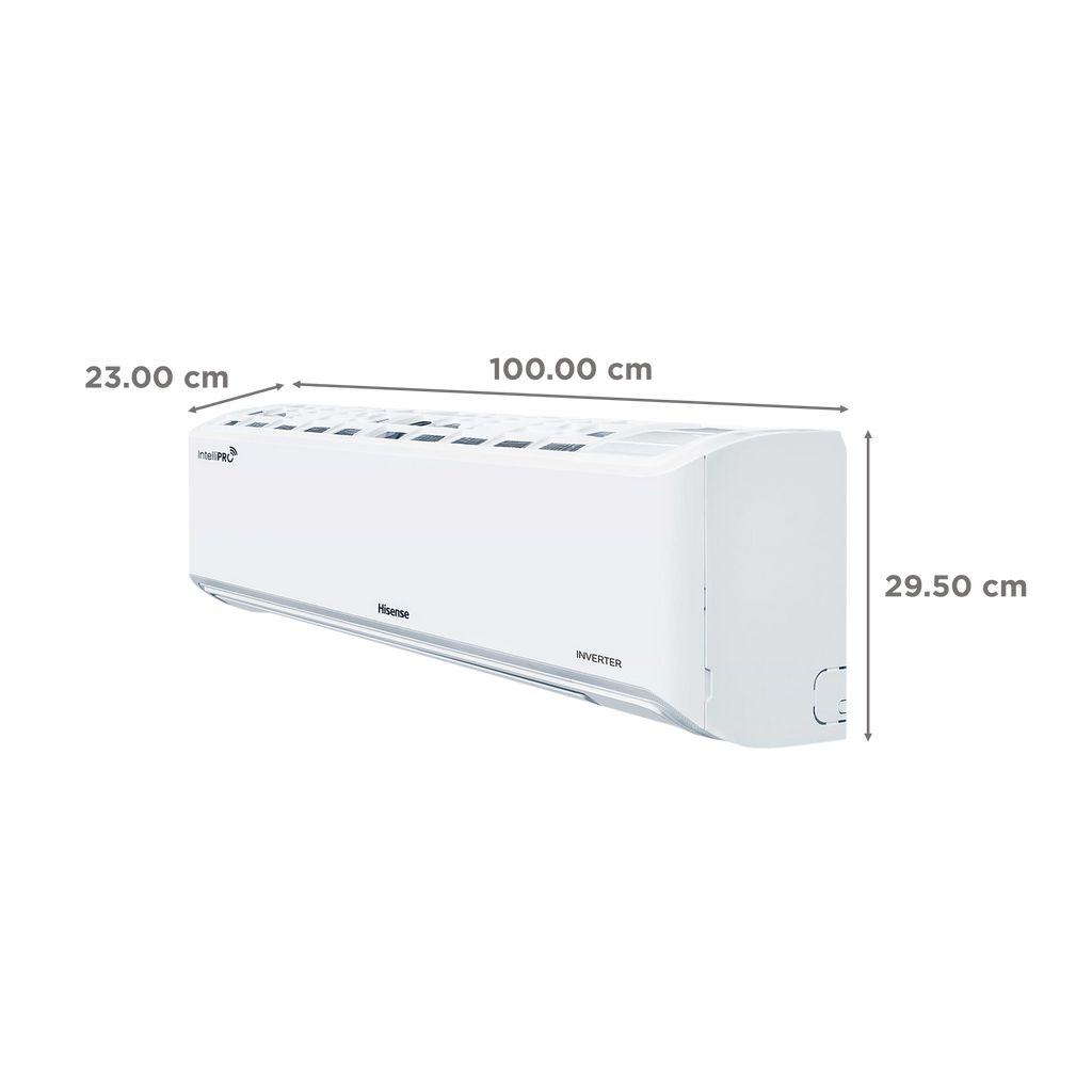 Hisense Intelli PRO 5 In 1 Convertible 2 Ton 3 Star Inverter Split Smart AC with 4-Way Swing (Copper Condenser, ATCW623HJP)