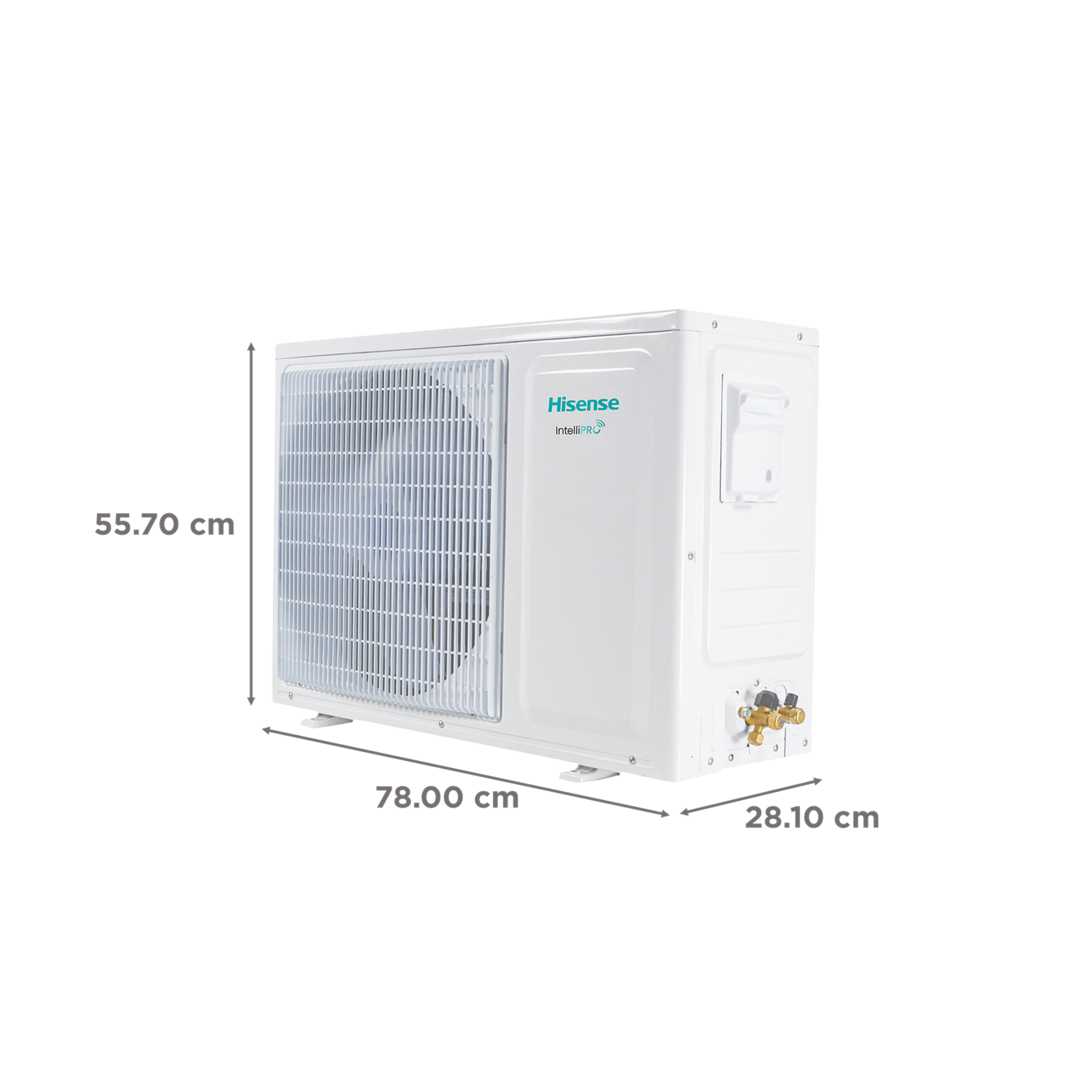 Hisense Intelli Pro 5 In 1 Convertible 1.5 Ton 5 Star Inverter Split Smart AC with 4-Way Swing (Copper Condenser, ATCW515HJP)