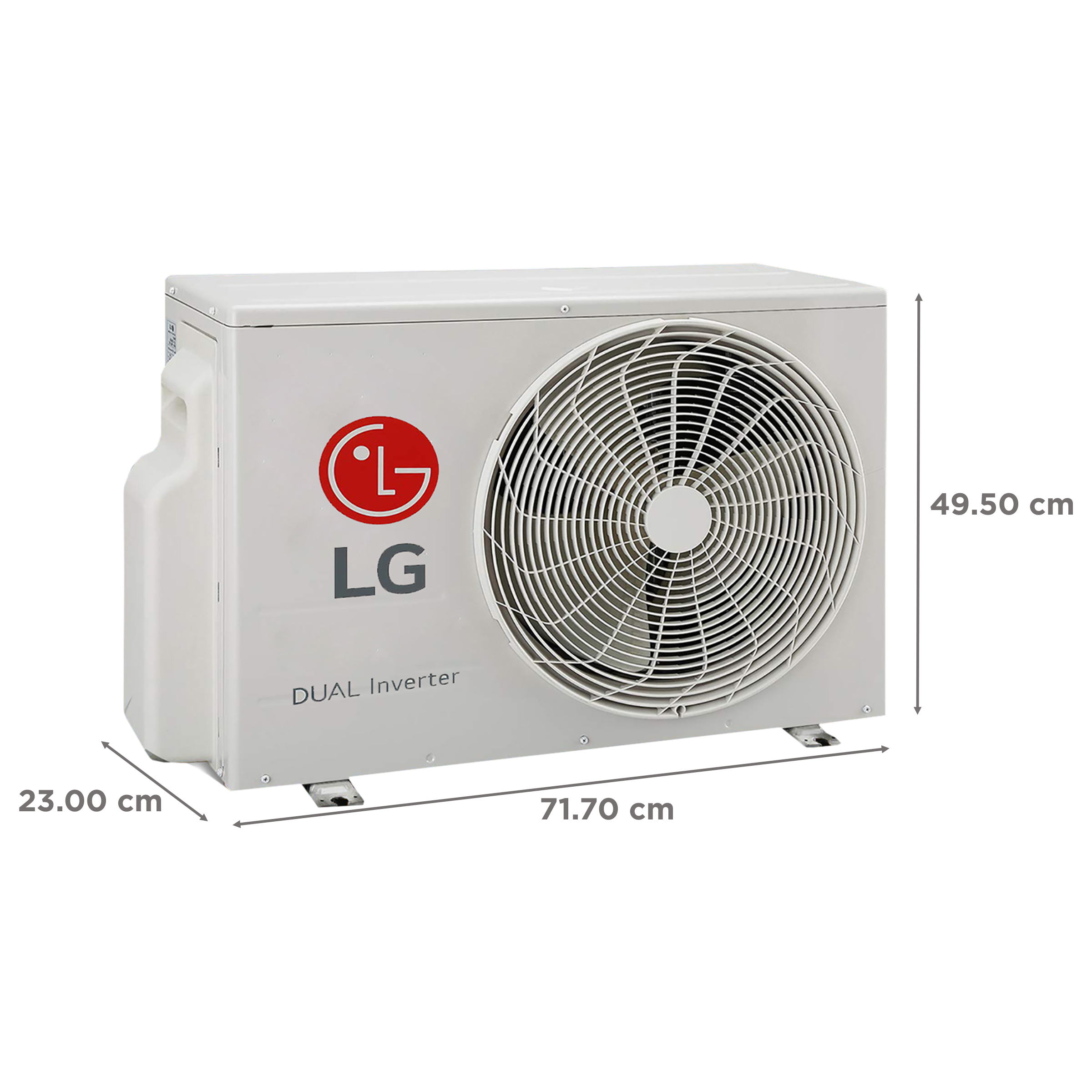 LG 6 in 1 Convertible 1.5 Ton 3 Star AI Dual Inverter Split AC with Auto Cleanser (Copper Condenser, RS-Q18ANXE)