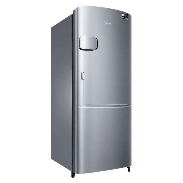 Samsung 183 L Direct Cool Single Door 3 Star Refrigerator (Elegant Inox, RR20C2Y23S8/NL)