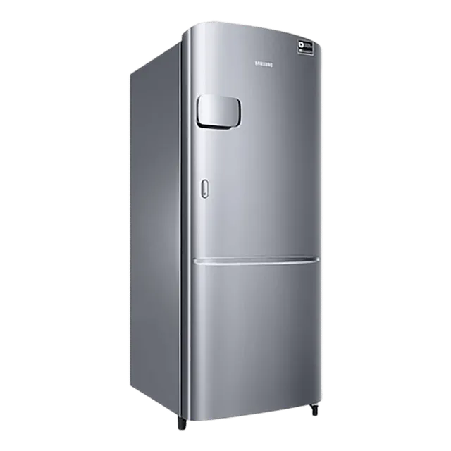 Samsung 183 L Direct Cool Single Door 3 Star Refrigerator (Elegant Inox, RR20C2Y23S8/NL)