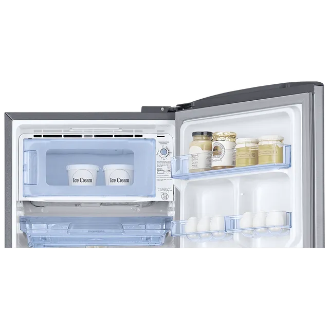 Samsung 183 L Direct Cool Single Door 3 Star Refrigerator (Elegant Inox, RR20C2Y23S8/NL)