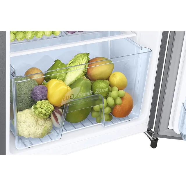 Samsung 183 L Direct Cool Single Door 3 Star Refrigerator (Elegant Inox, RR20C2Y23S8/NL)