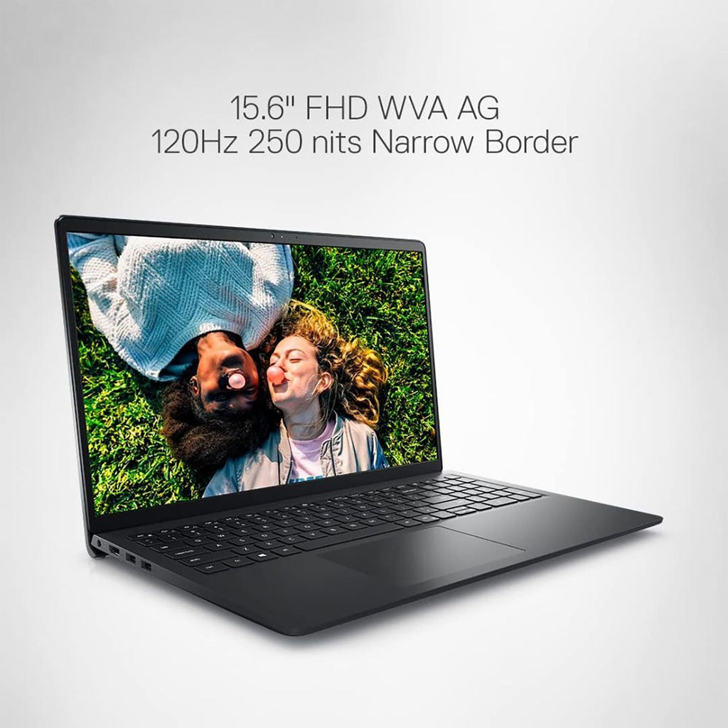 DELL Inspiron 15 3520 Intel Core i3 12th Gen Notebook Laptop (8GB, 512GB SSD, Windows 11 Home, 15.6 inch Full HD Display, MS Office 2021, Carbon Black, 1.85 KG)