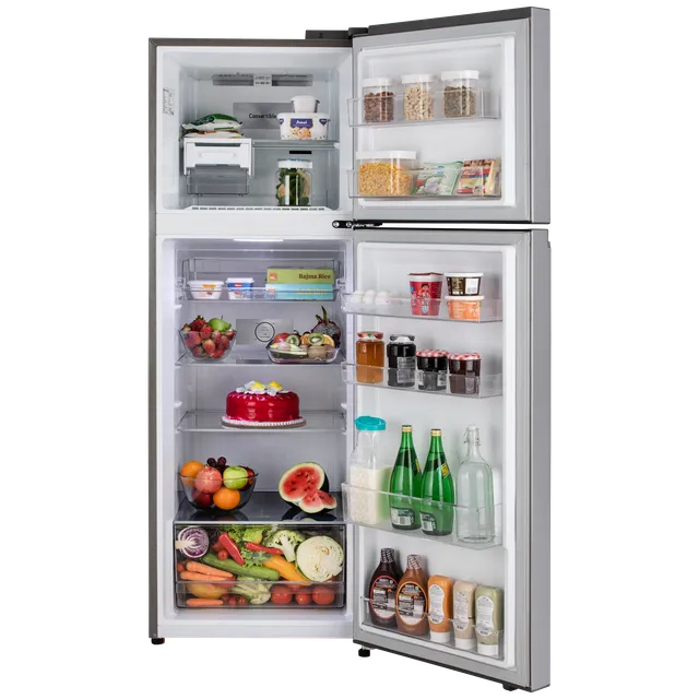 LG 343 Litres 2 Star Frost Free Double Door Convertible Refrigerator(GL-S382SUSY.AUSZEBN, Urban Steel)