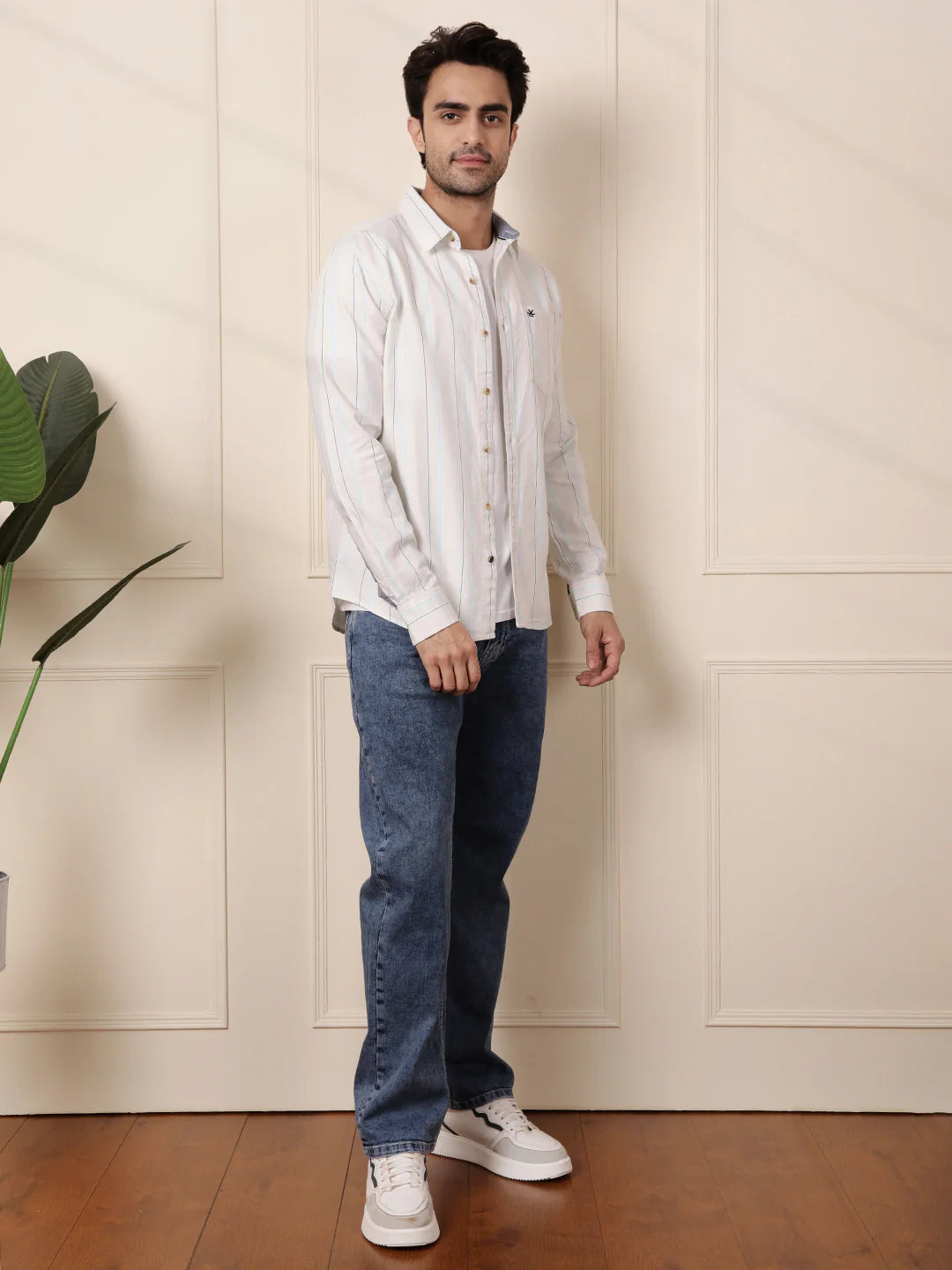 Faded Anti Fit Jeans | Dark Blue