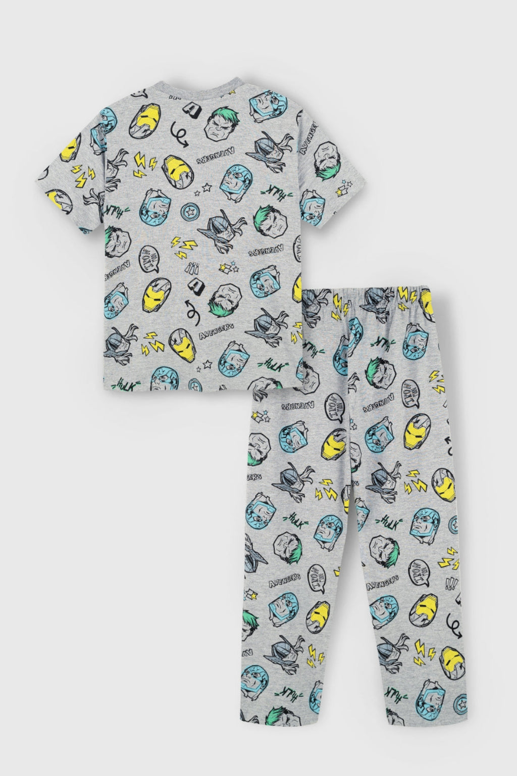 Avengers Classic Pattern Pajama Set