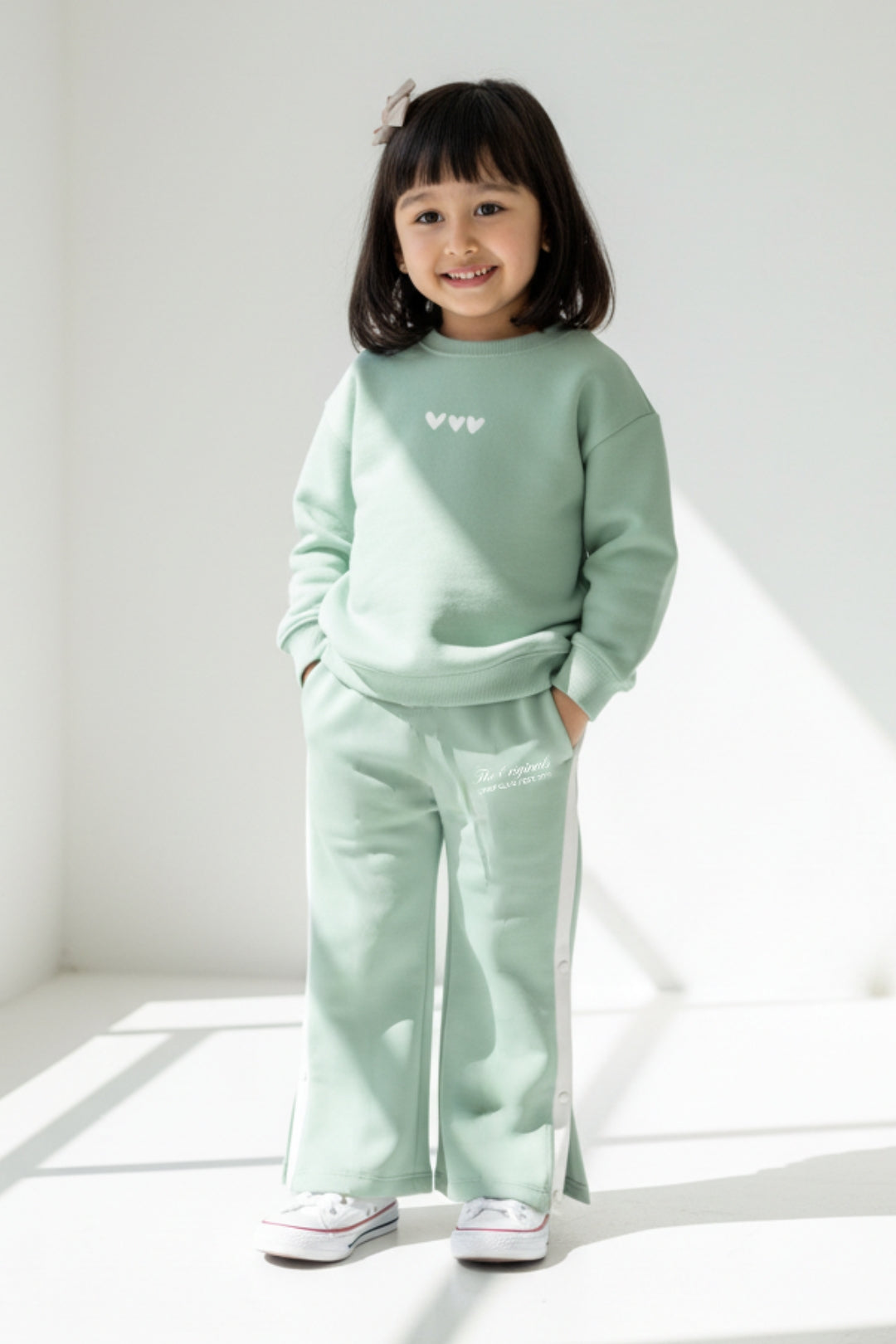OG Green Hearts Co-Ord Set