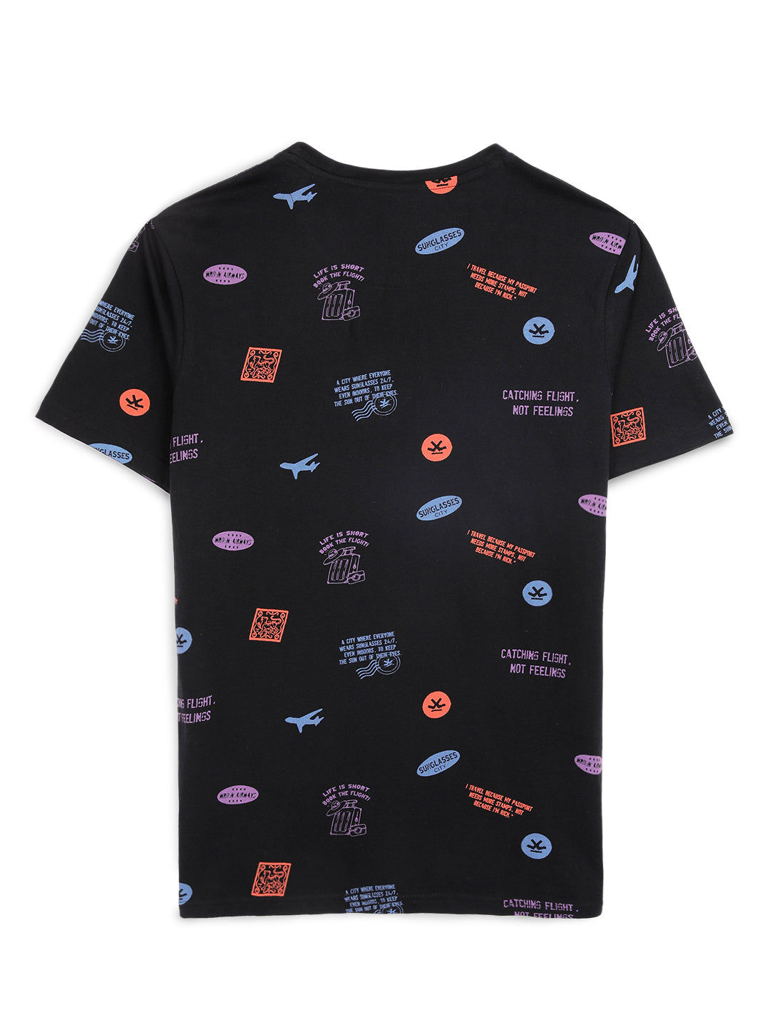 Classic Black AOP T-Shirt