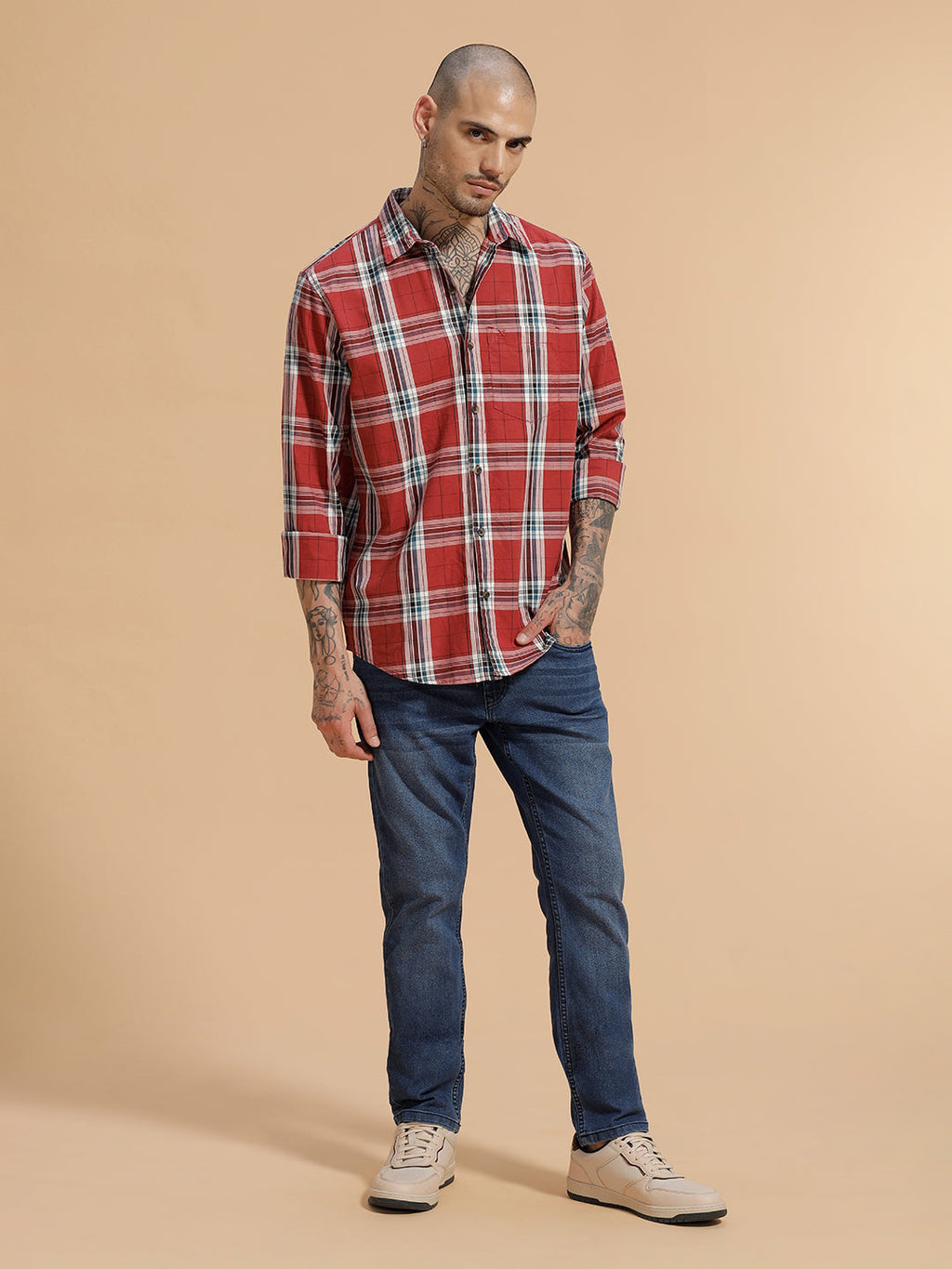 Heavy Fade Slim Fit Jeans | Blue