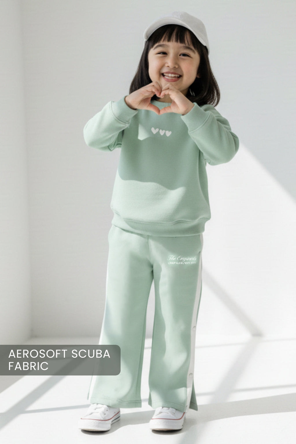 OG Green Hearts Co-Ord Set
