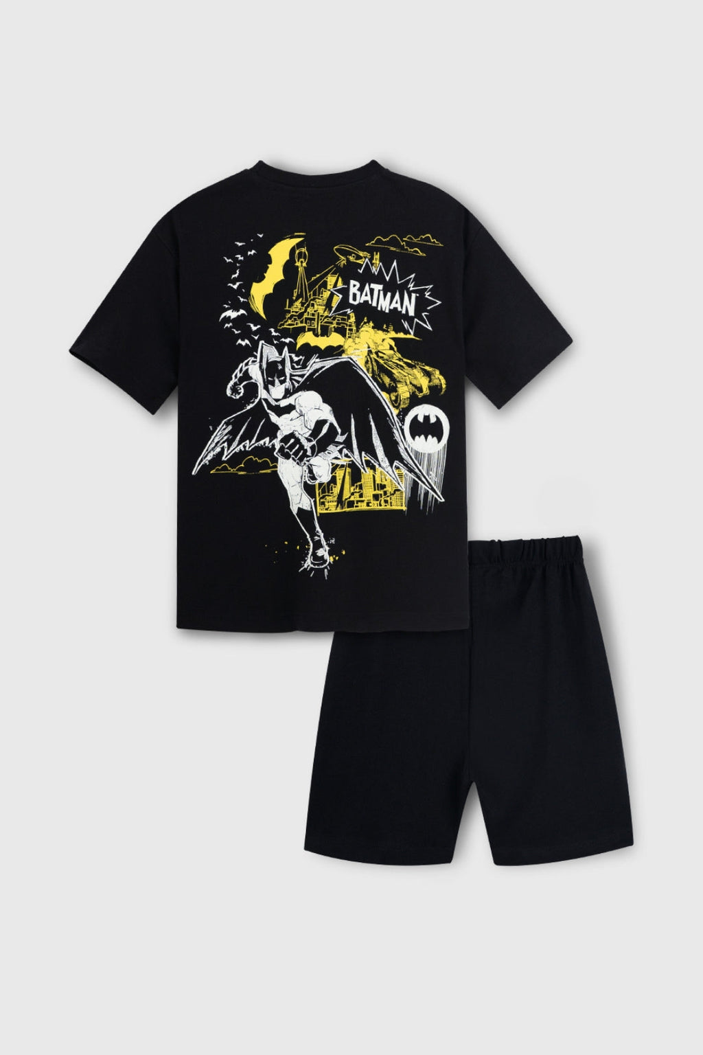 Batman Glow In The Dark Shorts Set