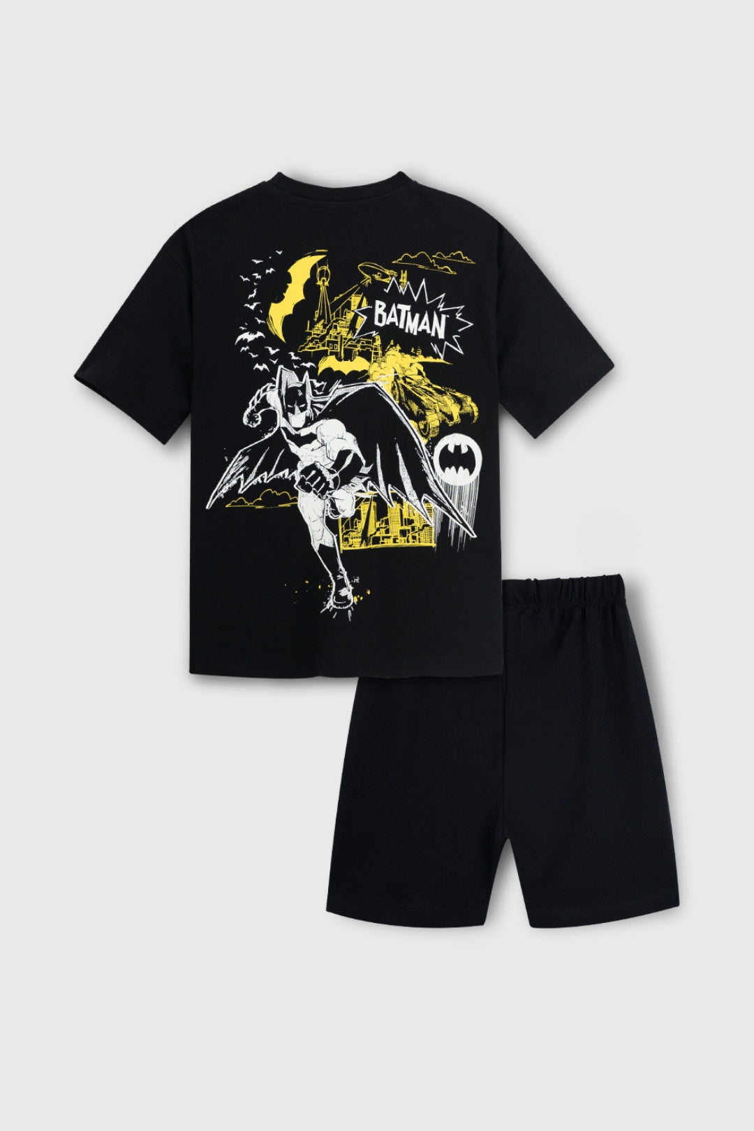 Batman Glow In The Dark Shorts Set