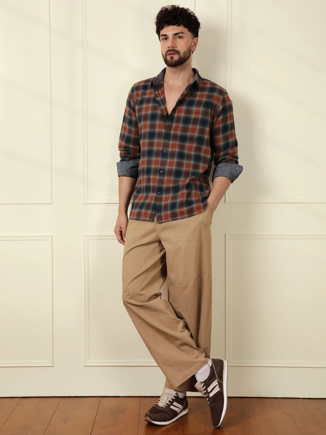 Rustic Checks Woven Shirt