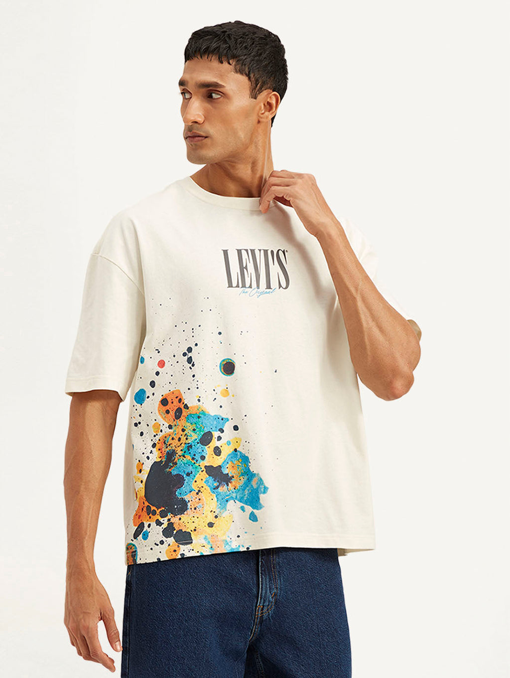Men's Graphic Print Loose Fit T-shirt
