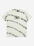 Y&F Kids Off-White Tie-Dye Pattern Cotton T-Shirt