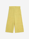 Utsa Kids Yellow Cotton-Blend Palazzos - (2-8yrs)