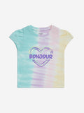 HOP Kids Multicolour Tie-Dye Pattern Cotton Top