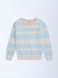 HOP Kids Blue Striped Sweater