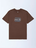 Y&F Kids Brown Printed Cotton T-Shirt