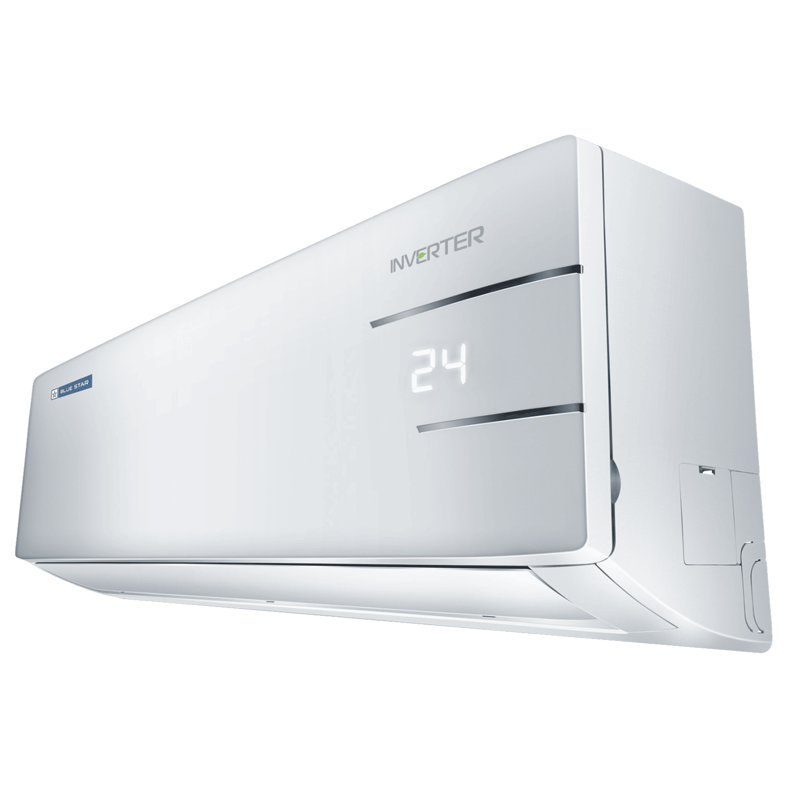 Blue Star Y Series 5 in 1 Convertible 1 Ton 4 Star Inverter Split AC with Dust Filter (Copper Condenser, IC412YNU)