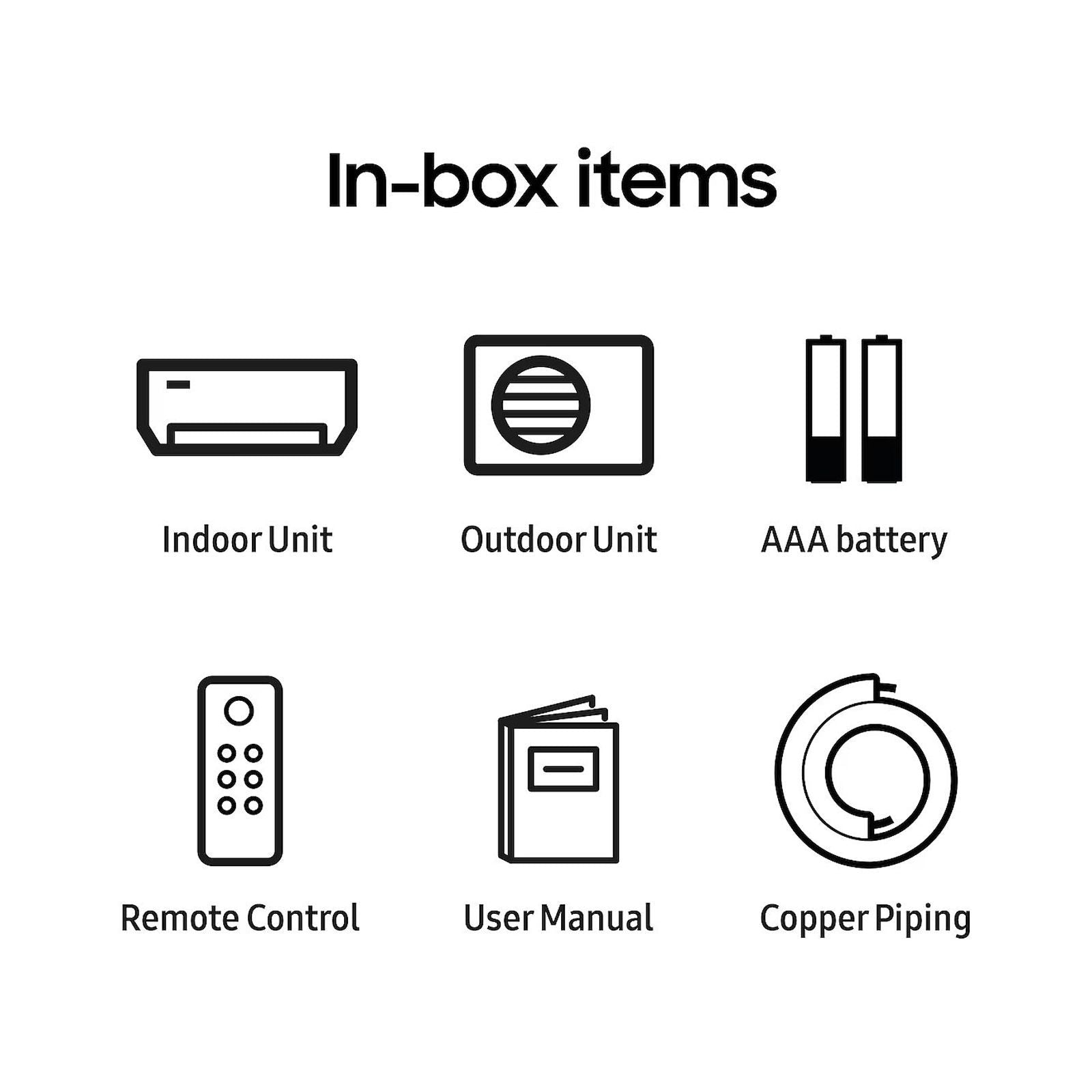 SAMSUNG CY 5 in 1 Convertible 1.5 Ton 5 Star Inverter Split AC with Anti Bacterial Filter (Copper Condenser, AR18CY5ZAWKNNA)