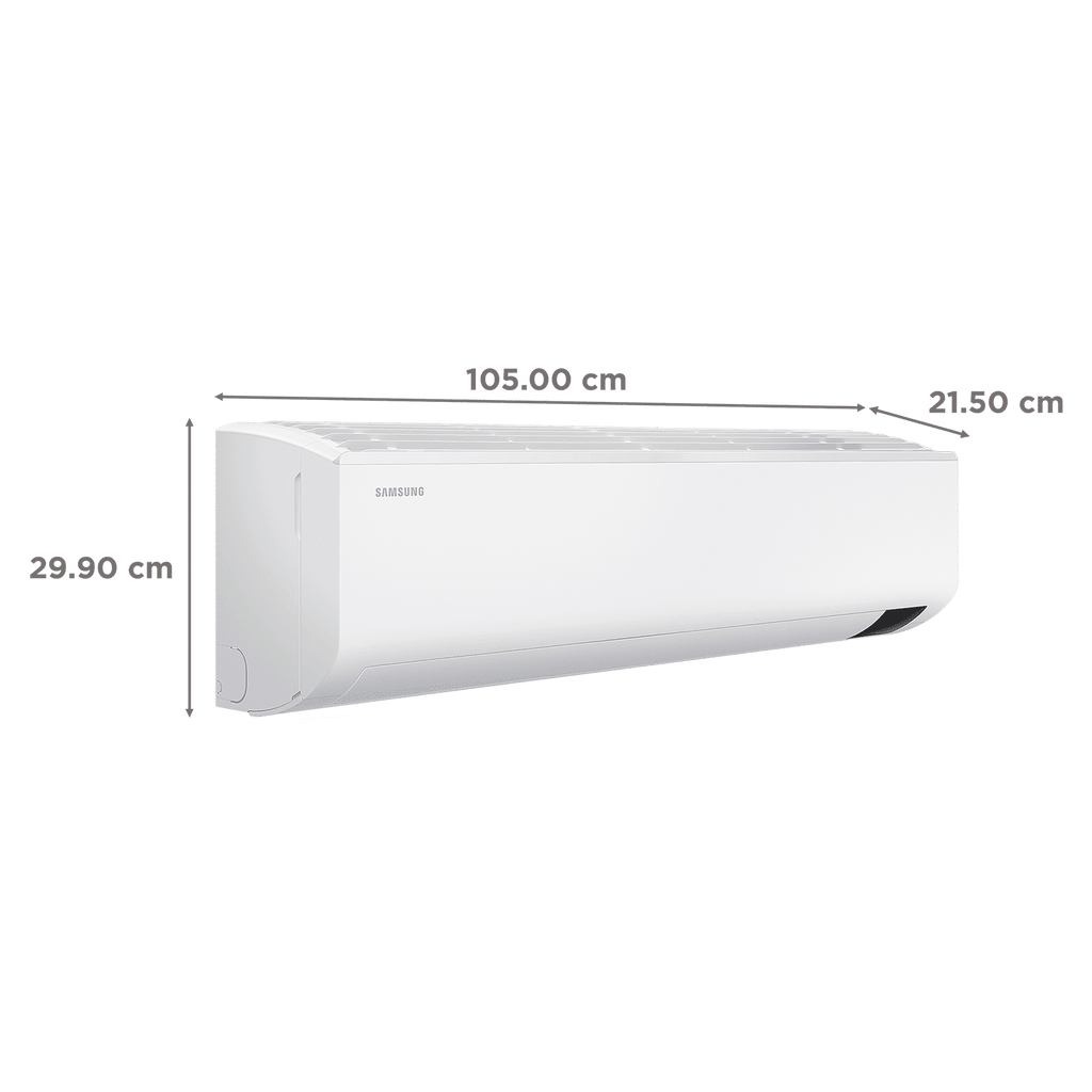 SAMSUNG CY 5 in 1 Convertible 1.5 Ton 5 Star Inverter Split AC with Anti Bacterial Filter (Copper Condenser, AR18CY5ZAWKNNA)