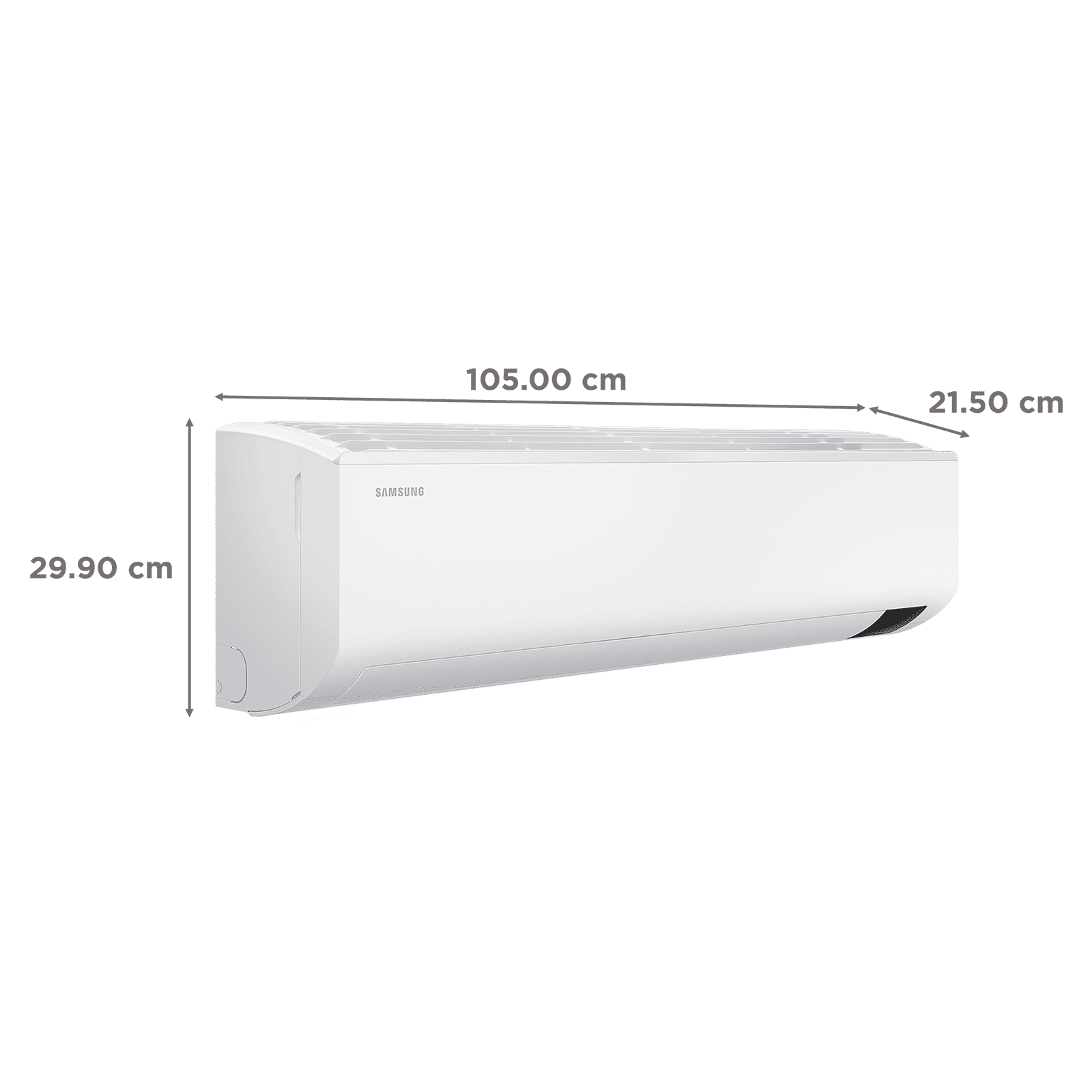 SAMSUNG CY 5 in 1 Convertible 1.5 Ton 5 Star Inverter Split AC with Anti Bacterial Filter (Copper Condenser, AR18CY5ZAWKNNA)