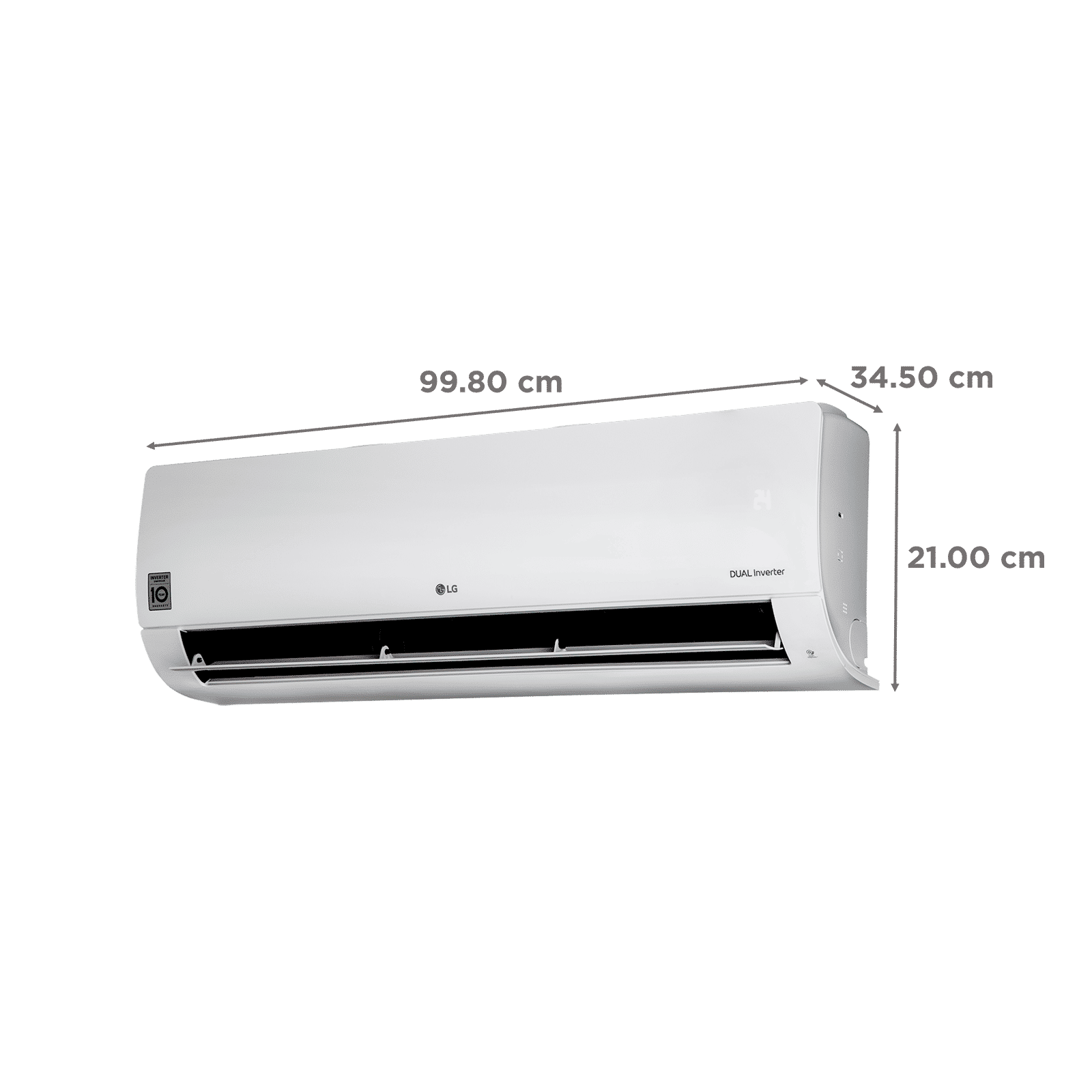 LG TS 6 in 1 Convertible 1.5 Ton 5 Star Dual Inverter Split AC with AI Technology (Copper Condenser, TS-Q19ANZE.AMLG)