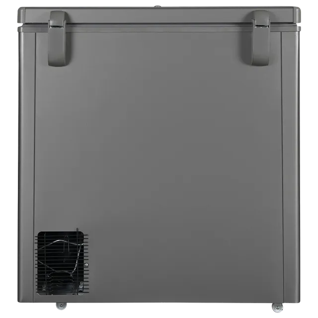 Haier Titanium 225 Litres 5 Star Single Door Deep Freezer (Stabilizer Free Operation, HFC-225SME5, Grey)