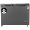 Haier Titanium 595 Litres 5 Star Double Door Deep Freezer with Stabilizer Free Operation (HFC-595DME5, Grey)