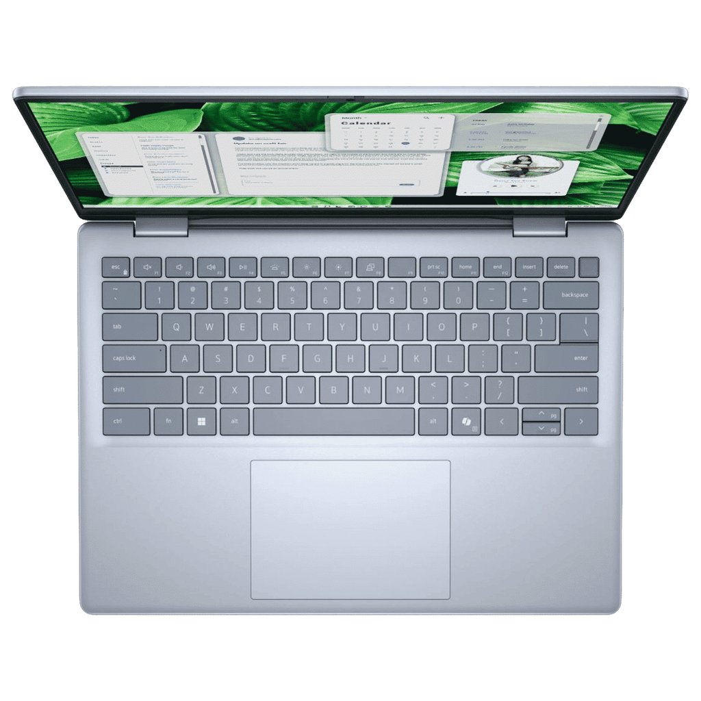 DELL Inspiron 5445 AMD Ryzen 7 8840U 8th Gen Thin & Light Laptop (16GB, 512GB SSD, Windows 11 Home, 14 inch FHD Plus Display, MS Office 2021, Ice Blue, 1.61 KG)