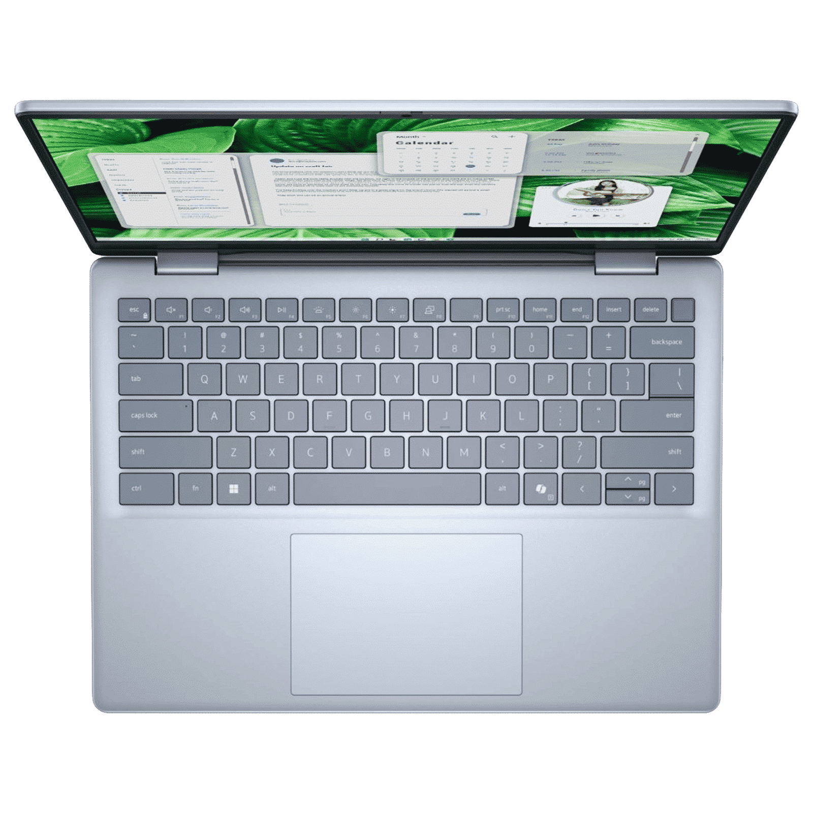 DELL Inspiron 5445 AMD Ryzen 7 8840U 8th Gen Thin & Light Laptop (16GB, 512GB SSD, Windows 11 Home, 14 inch FHD Plus Display, MS Office 2021, Ice Blue, 1.61 KG)