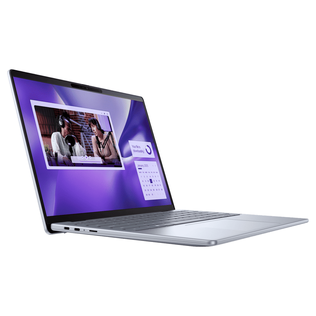 DELL Inspiron 14 Plus Snapdragon X Plus Touchscreen Thin & Light Laptop (16GB, 512GB SSD, Windows 11 Home, 14 inch QHD Plus IPS Display, MS Office 2021, Ice Blue, 1.40 KG)