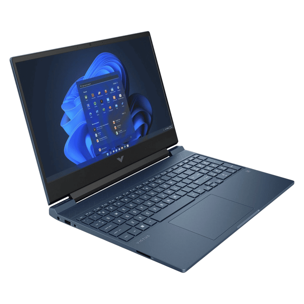 HP Victus 15-FA1411TX Intel Core i7 12th Gen Gaming Laptop (16GB, 512GB SSD, Windows 11 Home, 4GB Graphics, 15.6 inch 144 Hz Full HD IPS Display, NVIDIA GeForce RTX 3050, MS Office Home & Student 2021, Performance Blue, 2.29 KG)