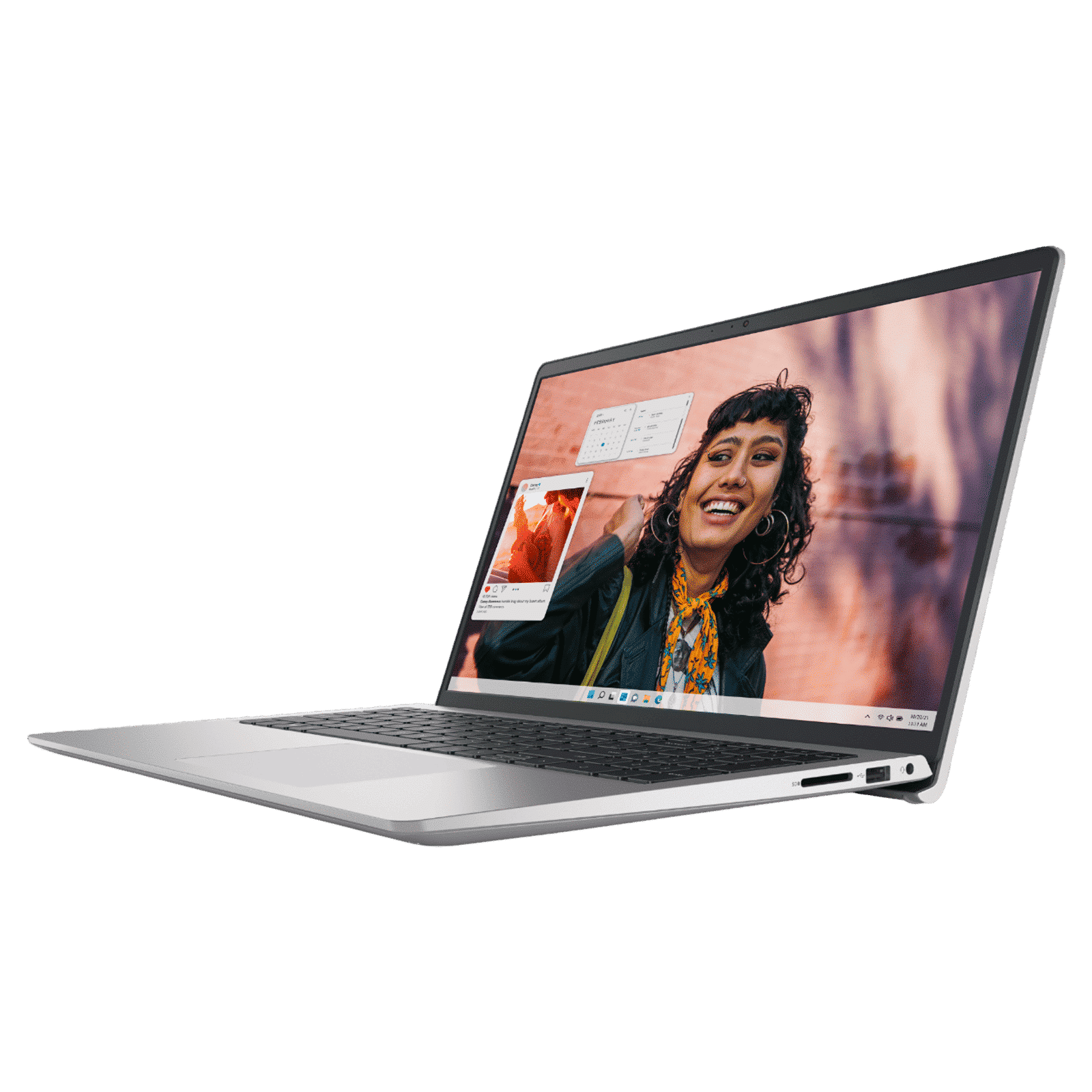 DELL Inspiron 15 Intel Core i5 13th Gen Thin & Light Laptop (8GB RAM, 512GB SSD, Windows 11 Home, 15.6 inch Full HD Display, MS Office Home, Platinum Silver, 1.62 KG)