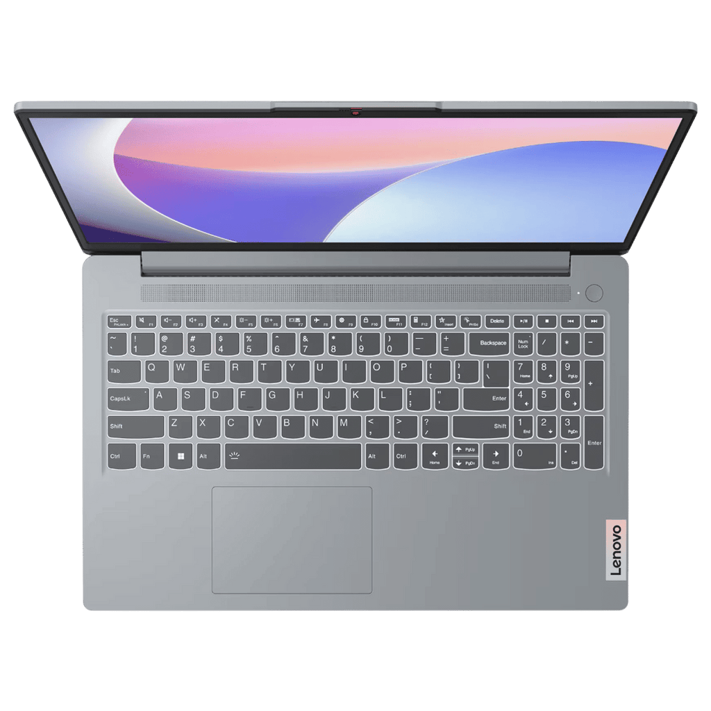 Lenovo IdeaPad Slim 3 15AMN8 AMD Ryzen 3 7320U Thin & Light Laptop (8GB, 512GB SSD, Windows 11 Home, 15.6 inch Full HD Display, MS Office 2024, Arctic Grey, 1.62 KG)
