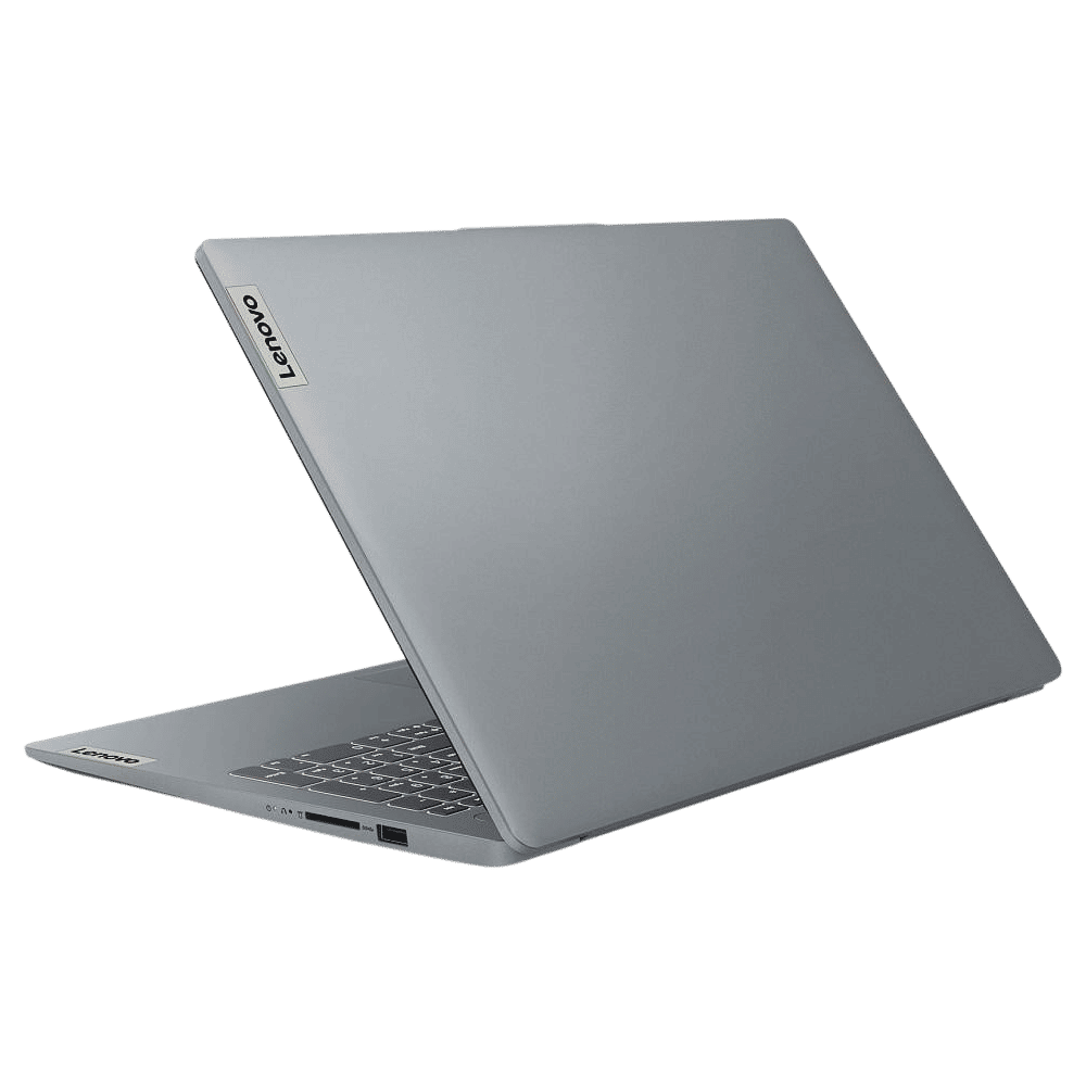 Lenovo IdeaPad Slim 3 15IAH8 Intel Core i5 12th Gen Thin & Light Laptop (16GB, 512GB SSD, Windows 11 Home, 15.6 inch Full HD IPS Display, MS Office 2024, Arctic Grey, 1.62 KG)