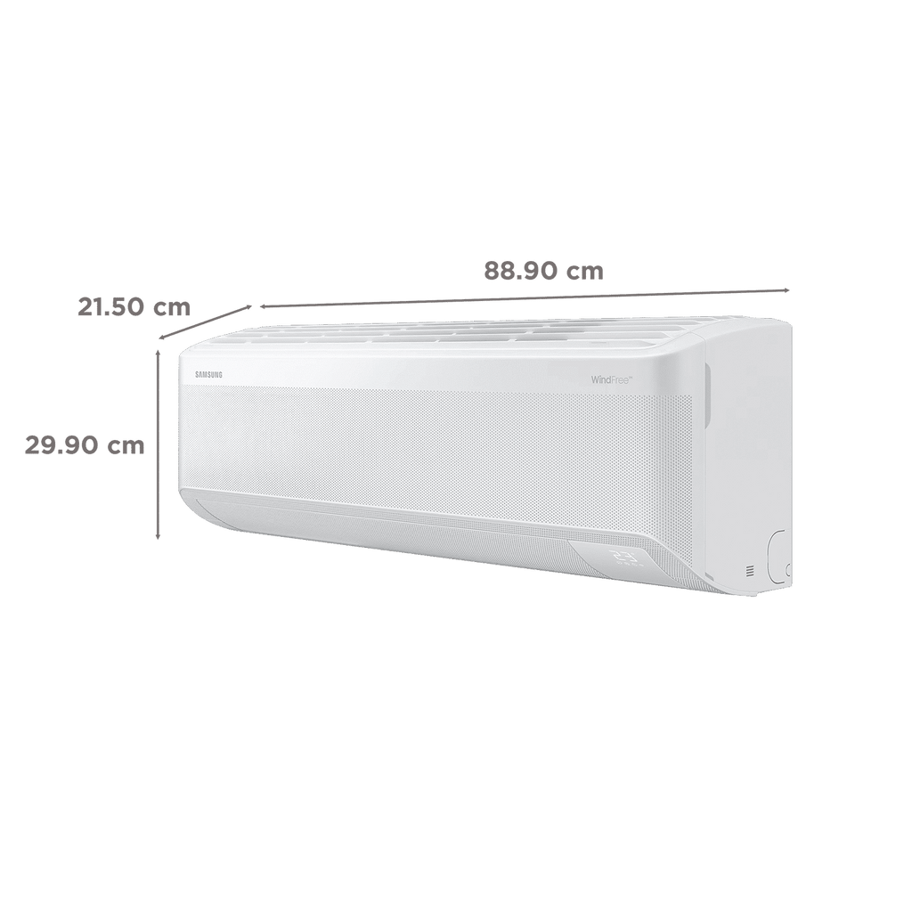 SAMSUNG WindFree 5 in 1 Convertible 1.5 Ton 3 Star Inverter Split Smart AC with Voice Assistant (2025 Model, Copper Condenser, AR60F19D13WNNA)