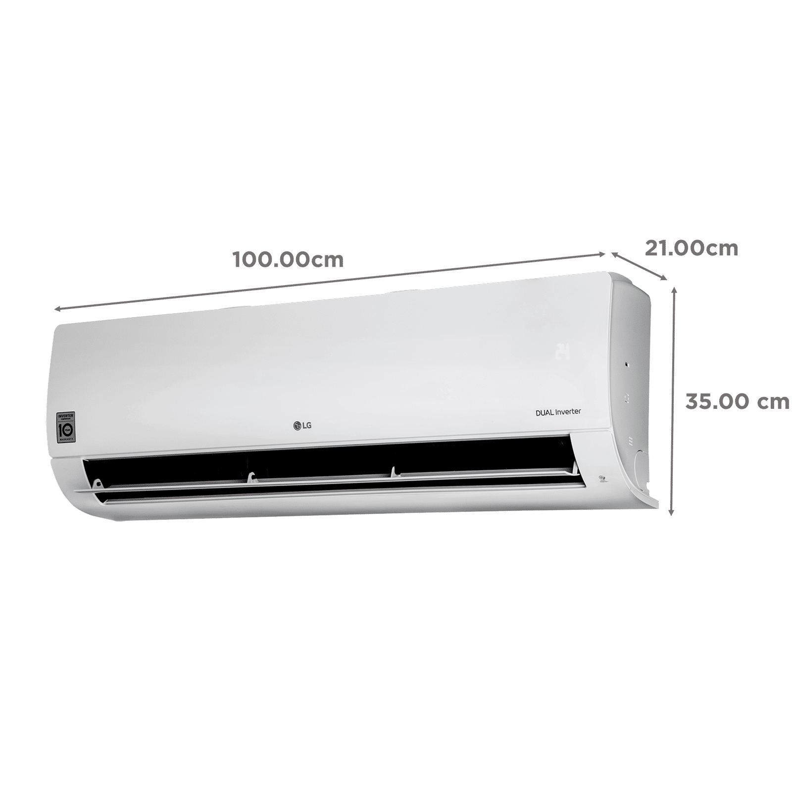 LG 6 in 1 Convertible 1.5 Ton 5 Star Dual Inverter Split AC with HD Filter (2025 Model, Copper Condenser, US-Q19ANZE.ANLG)