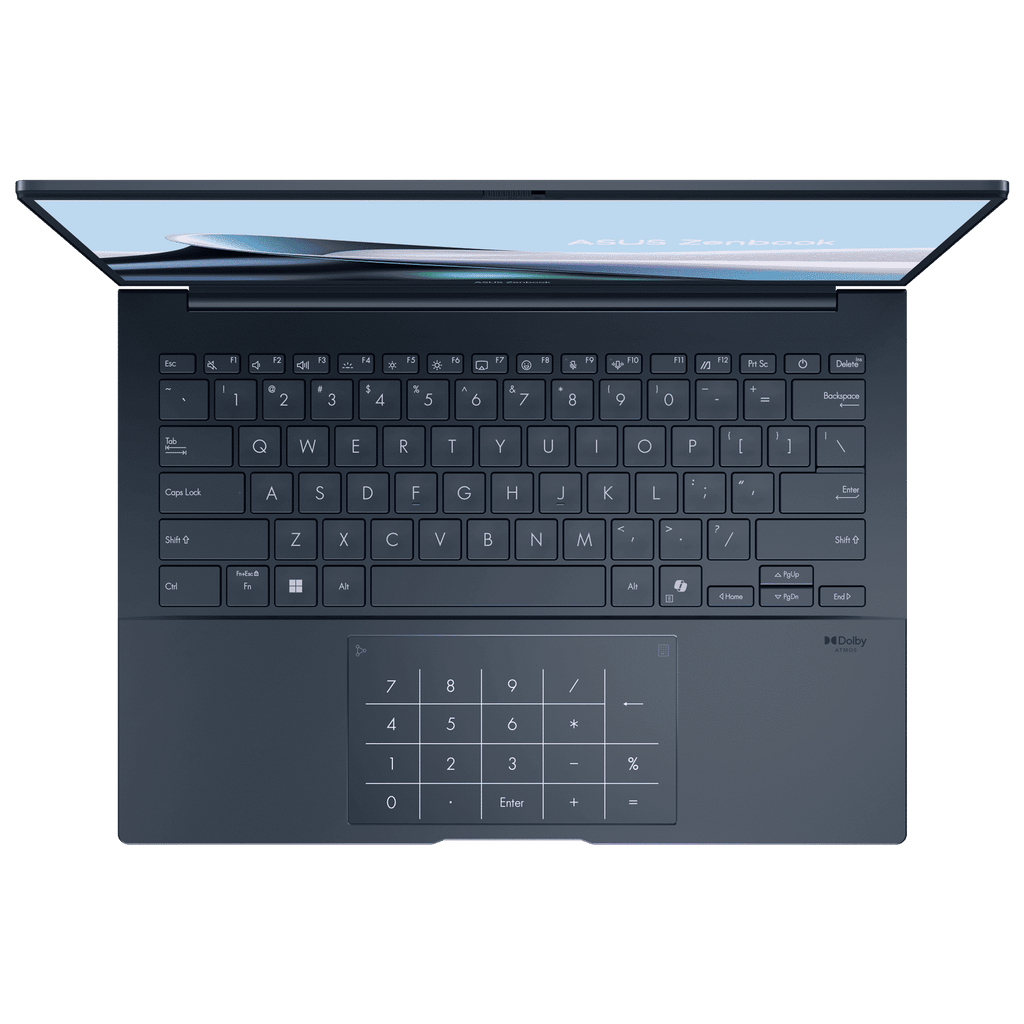 ASUS Zenbook 1 Intel Core Ultra 5 225H Touchscreen Notebook Laptop (16GB, 1TB SSD, Windows 11 Home, 14 inch OLED Display, MS Office 2024, Ponder Blue, 1.28 KG)