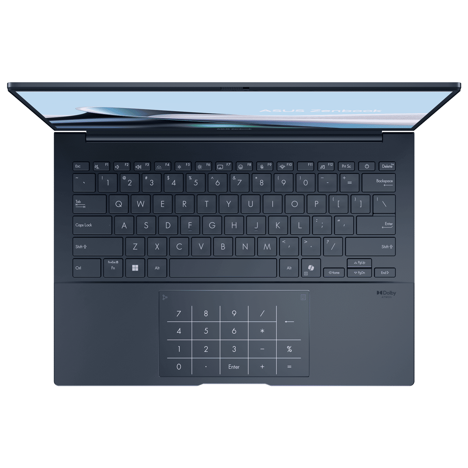 ASUS Zenbook 1 Intel Core Ultra 5 225H Touchscreen Notebook Laptop (16GB, 1TB SSD, Windows 11 Home, 14 inch OLED Display, MS Office 2024, Ponder Blue, 1.28 KG)