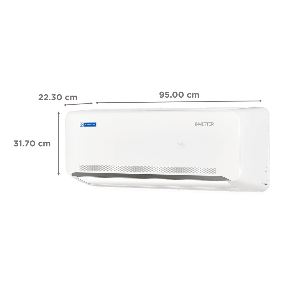 Blue Star N Series 1.5 Ton 5 Star Hexa Inverter Split AC (2025 Model, Copper Condenser, ID518NNURS)