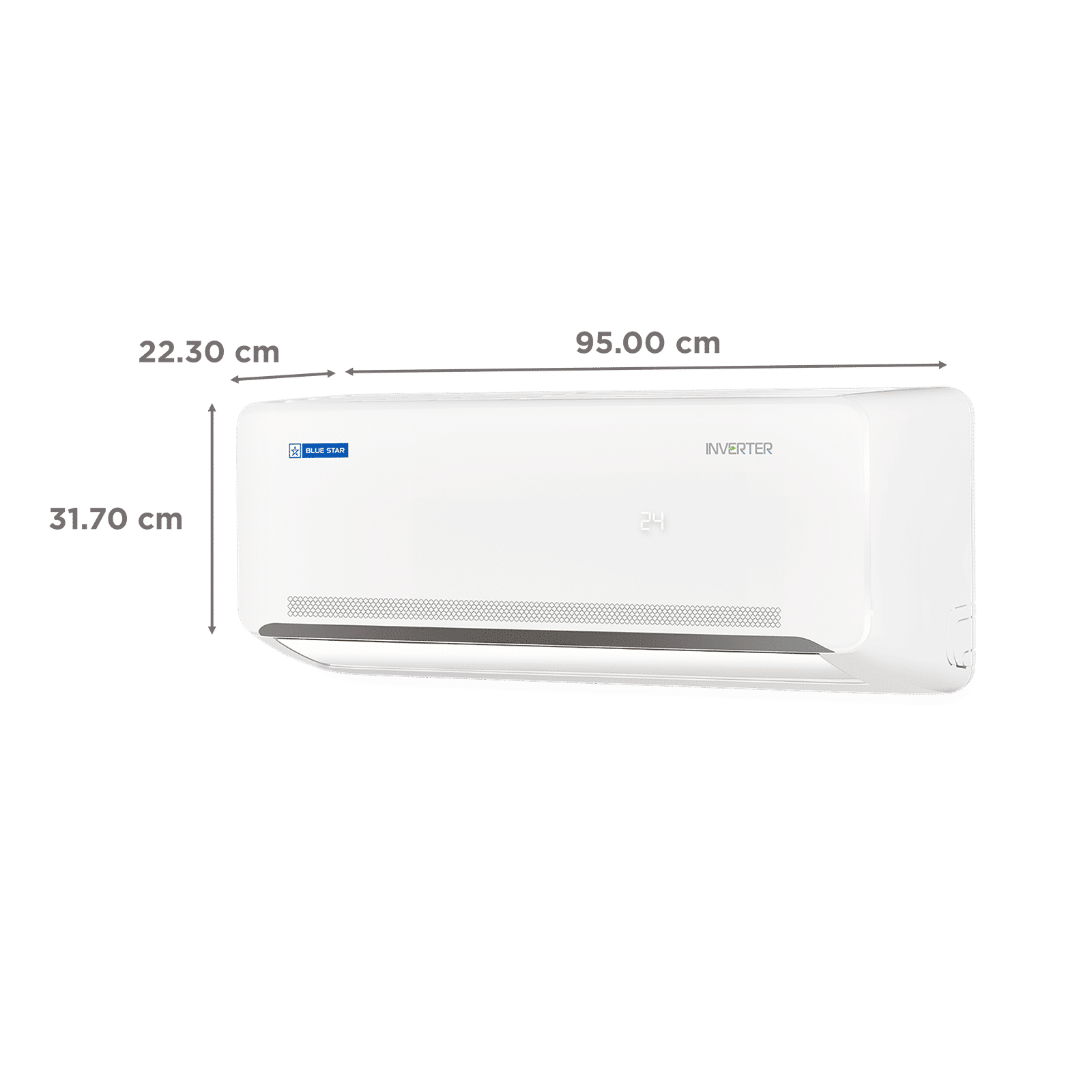 Blue Star N Series 1.5 Ton 5 Star Hexa Inverter Split AC (2025 Model, Copper Condenser, ID518NNURS)