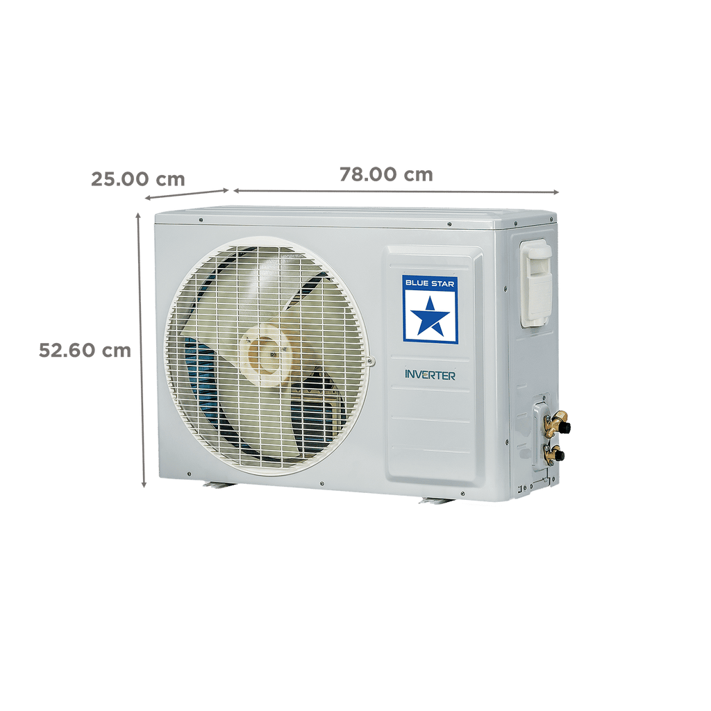 Blue Star N Series 1.5 Ton 5 Star Hexa Inverter Split AC (2025 Model, Copper Condenser, ID518NNURS)