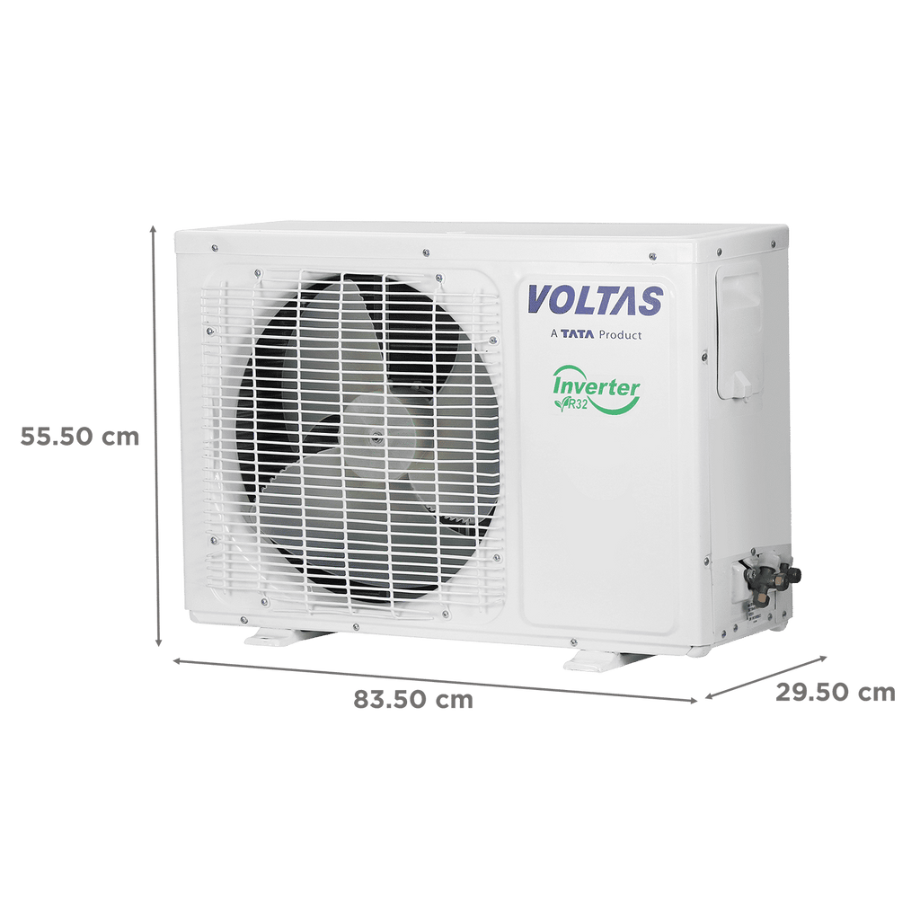 VOLTAS 183V Vertis Elite Marvel-1 Convertible 1.5 Ton 3 Star Inverter Split AC with Ice Wash Technology (2025 Model, Copper Condenser, 4503823)