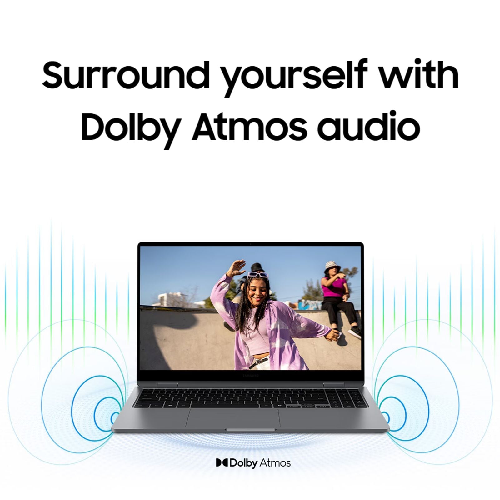 SAMSUNG Galaxy Book5 360 Intel Core Ultra 5 Touchscreen Thin & Light Laptop (16GB, 512GB SSD, Windows 11 Home, 8GB Graphics, 15.6 inch FHD AMOLED Display, MS Office 2021, Gray, 1.46 KG)