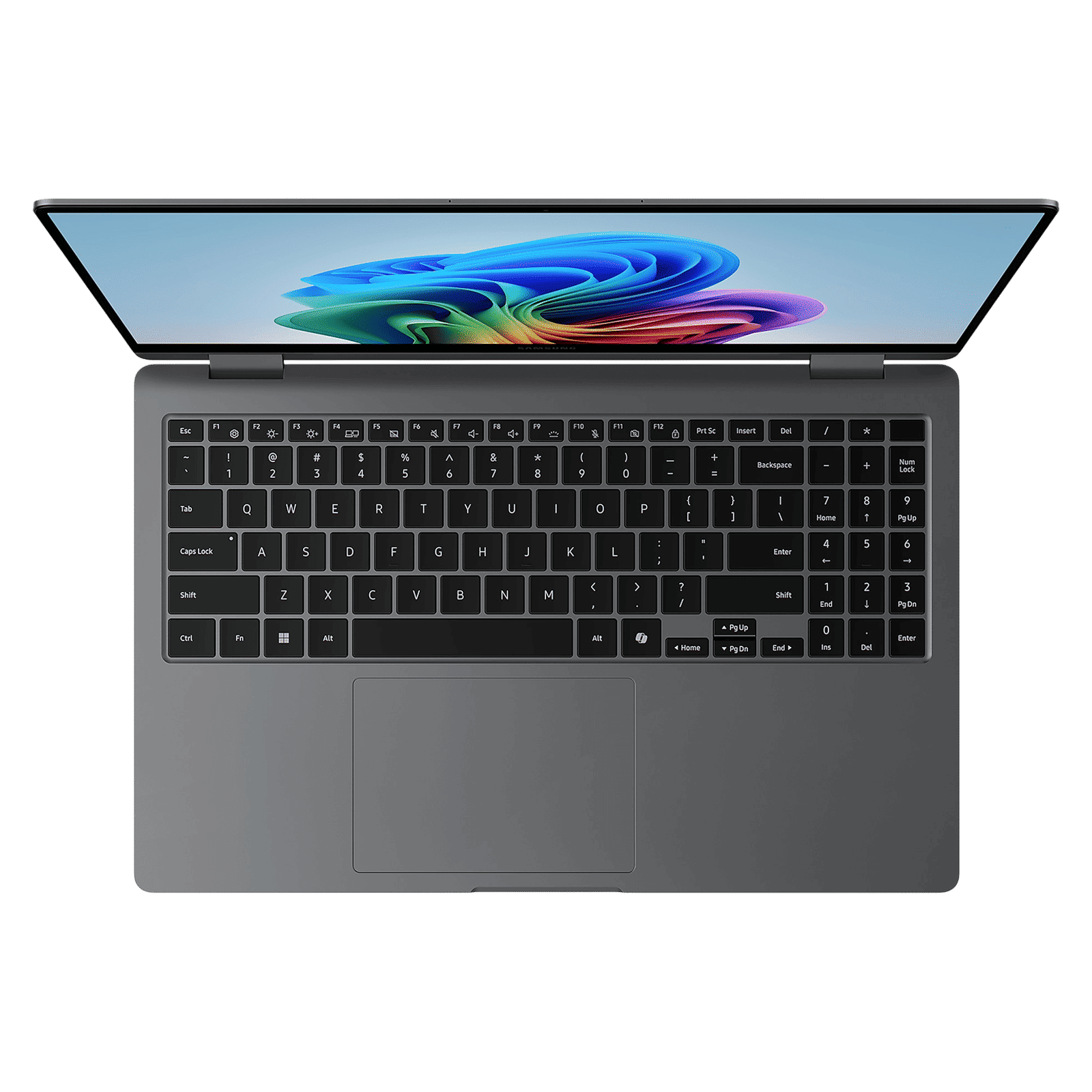 SAMSUNG Galaxy Book5 360 Intel Core Ultra 5 Touchscreen Thin & Light Laptop (16GB, 512GB SSD, Windows 11 Home, 8GB Graphics, 15.6 inch FHD AMOLED Display, MS Office 2021, Gray, 1.46 KG)